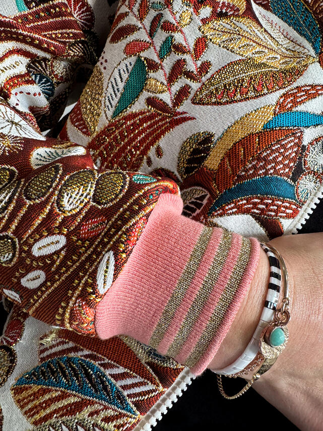 Détails Bombers Jacquard